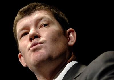 james packer portrait