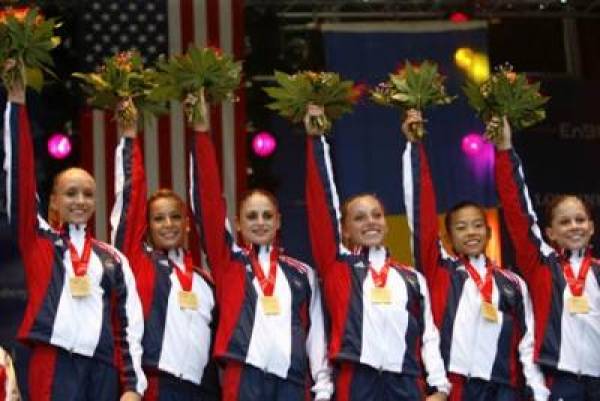 2008 Olympics Women Gymnastics USA