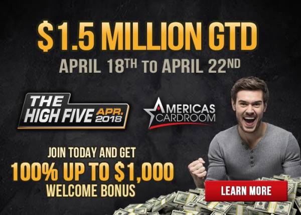 ACR Set to Host Another High Five Tournament Series April 18th-22nd