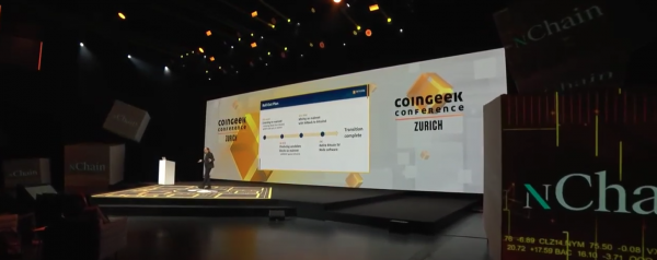 Coingeek Zurich Day 1 - BSV Blockchain Ignites the Power of Data