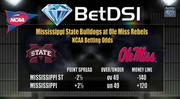 Egg Bowl 2014 Betting Odds – Free Pick: Mississippi State vs. Ole Miss 