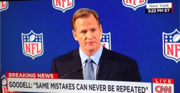 Roger Goodell Sticking Around as Odds Have Him -300 to Remain Commissioner 