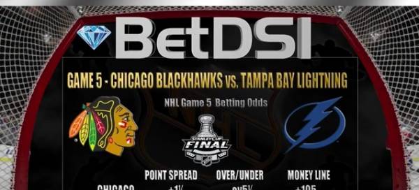 NHL Finals Game 5 Odds‬ - Lightning vs. Blackhawks 