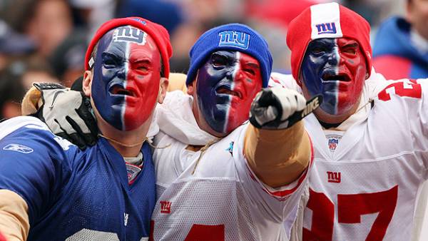 Patriots vs. Giants Betting Line at New England -7