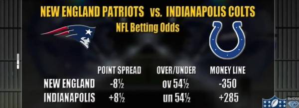 Patriots-Colts Free Pick, Betting Line 