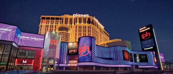 Planet Hollywood Casino in Las Vegas Flooded