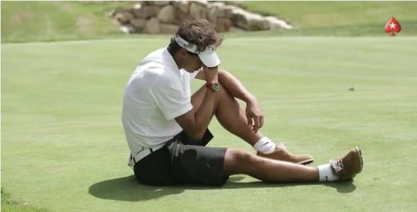 Tennis Pro, Poker Player Rafa Nadal Hit in Head With Stray Golf Ball, Loses Memo