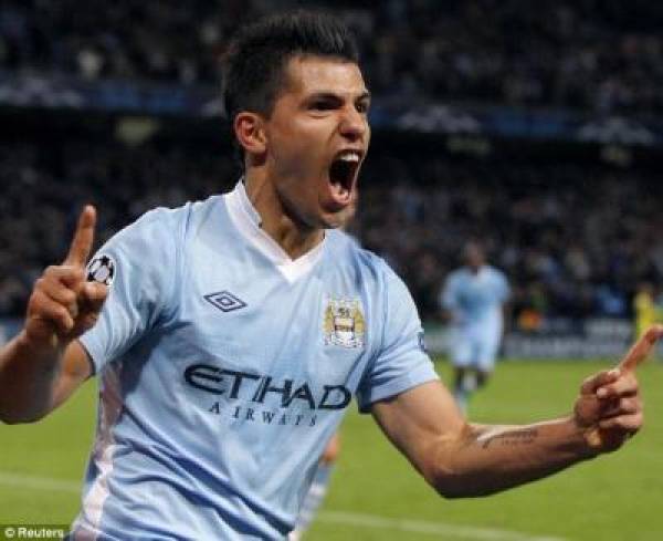 Sergio Aguero 2/5 Favorite as Top Manchester City Goal Scorer