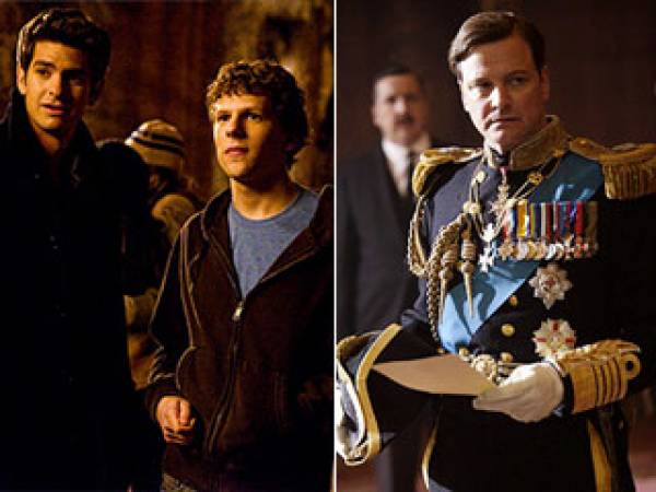 The Social Network vs. The Kings Speech Oscar Best Picture Odds