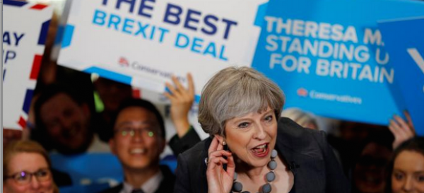 Theresa May Still Big 1-4 Favorite to Win UK Election