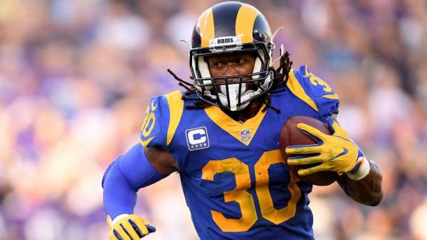 Total Receiving Yards for Todd Gurley Prop Bet 2019 Super Bowl