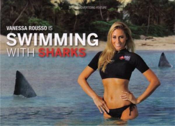 Vanessa rousso deals poker