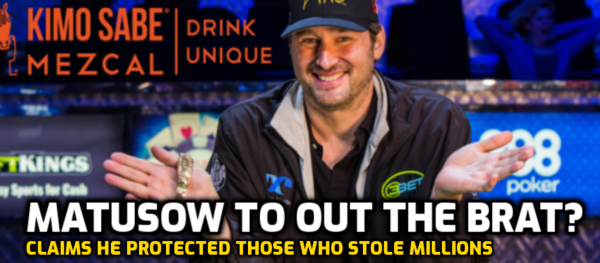Mouth to Out Hellmuth for "Protecting People Who Steal Millions in Poker World"