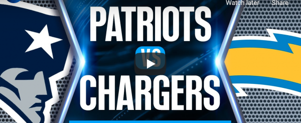 Patriots Vs. Chargers Predictions - October 31