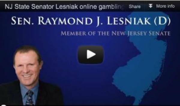 Lesniak Expects Revised NJ Online Gambling Bill to be Passed by March 18