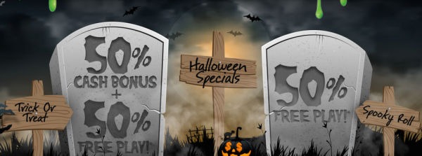 Scary 50 Percent Online Sportsbook Cash Bonus for a Limited Time Only