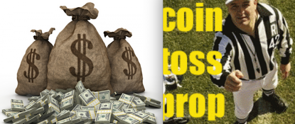 Super Bowl 51 Coin Toss Result Prop Bet – Tails Pays $50