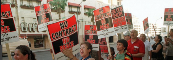 Vegas Casinos Cace Threat of 1st Worker Strike in 3 Decades