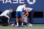 Favorite Novak Djokovic Out of US Open for Accidentally Hitting Line Judge With Ball