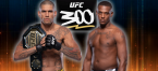 Pereira vs. Hill posing ahead of UFC 300