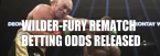 Wilder-Fury Rematch Betting Odds 