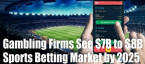 Gambling Firms See $7B to $8B Sports Betting Market by 2025