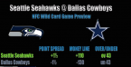 Seattle Seahawks at Dallas Cowboys - NFC Wild Card Prediction 