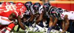 What is the Week 1 Line on the Texans vs. Chiefs Game