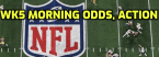 Week 5 Morning Odds, Action Report - NFL 2020