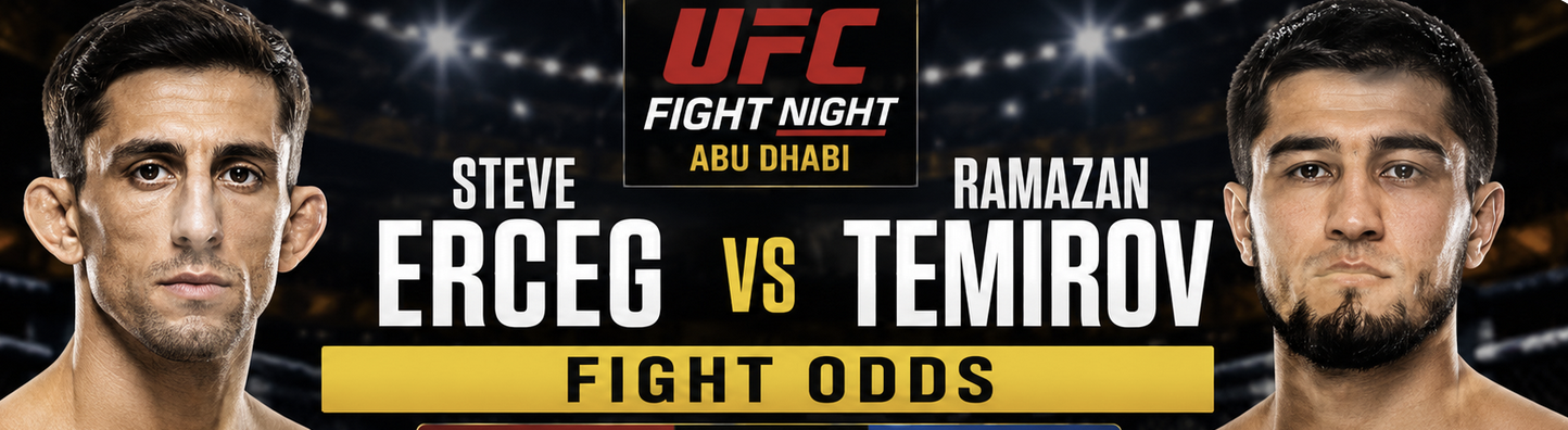 Steve Erceg v Ramazan Temirov Fight Odds