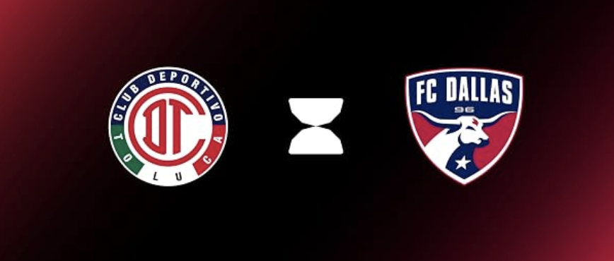 Mercados de Apuestas de Goleadores -  Deportivo Toluca VS FC Dallas: Victor Guzman, Federico Vinas, Ivan Lopez 