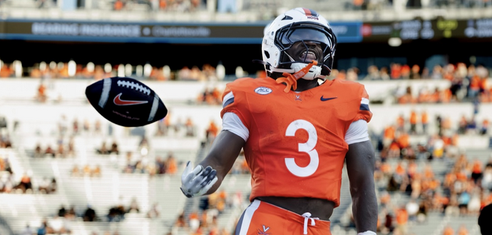 J'Mari Taylor in a college football game