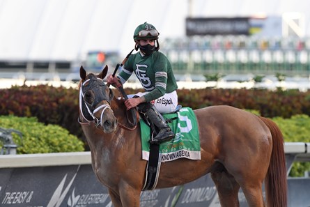 Known Agenda Payout Odds to Win the Belmont Stakes