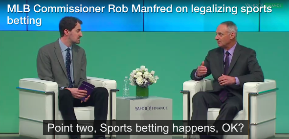MLB Commish: Reconsidering Stance on Sports Betting   