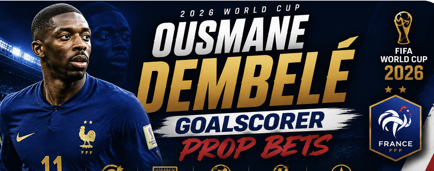What Are the Payout Odds for Ousmane Dembele First, Anytime Goal Scorer Prop Bet: France vs. Senegal?