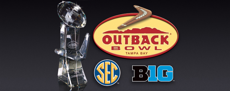 Bet the Outback Bowl 2019 - Mississippi State vs. Iowa