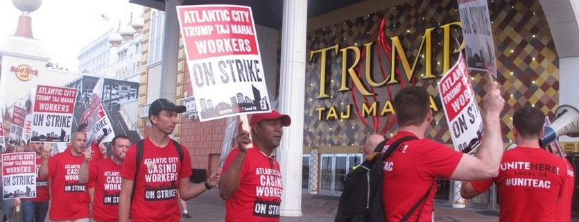 Trump Taj Mahal Casino Says Union ‘Hell-Bent on Closing Property’