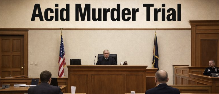 Acid murder trial