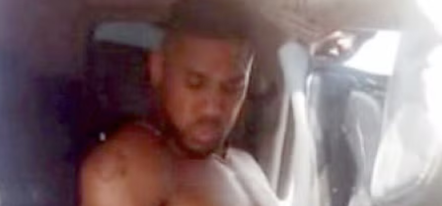 Antony Joshua after car crash