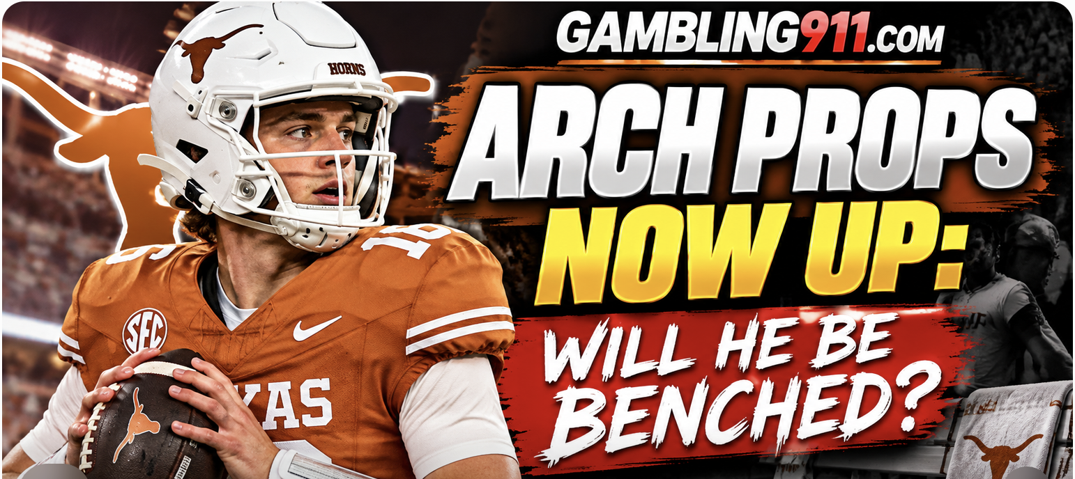 Will Arch Manning Be Benched During 2026 Regular Season?  You Can Now Bet on it