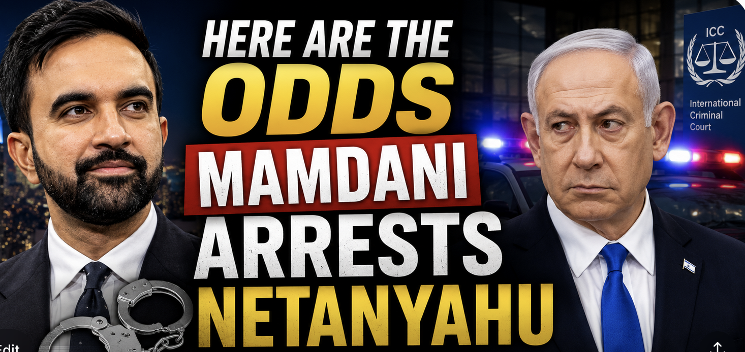 Here Are the Betting Odds for Whether Mamdani Arrests Netanyahu