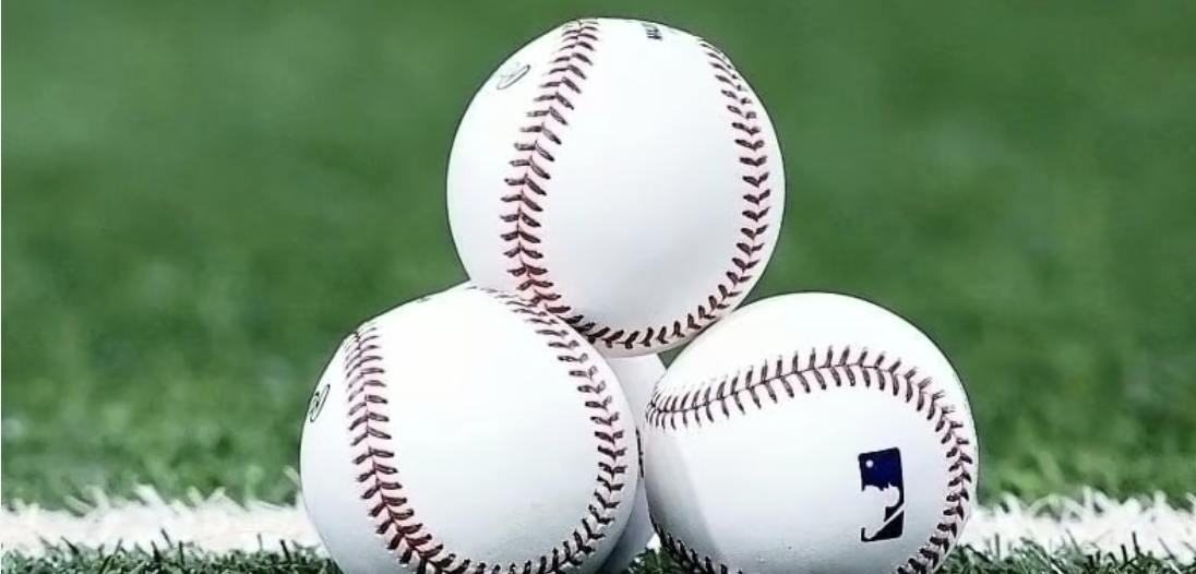3 Baseballs stacked 