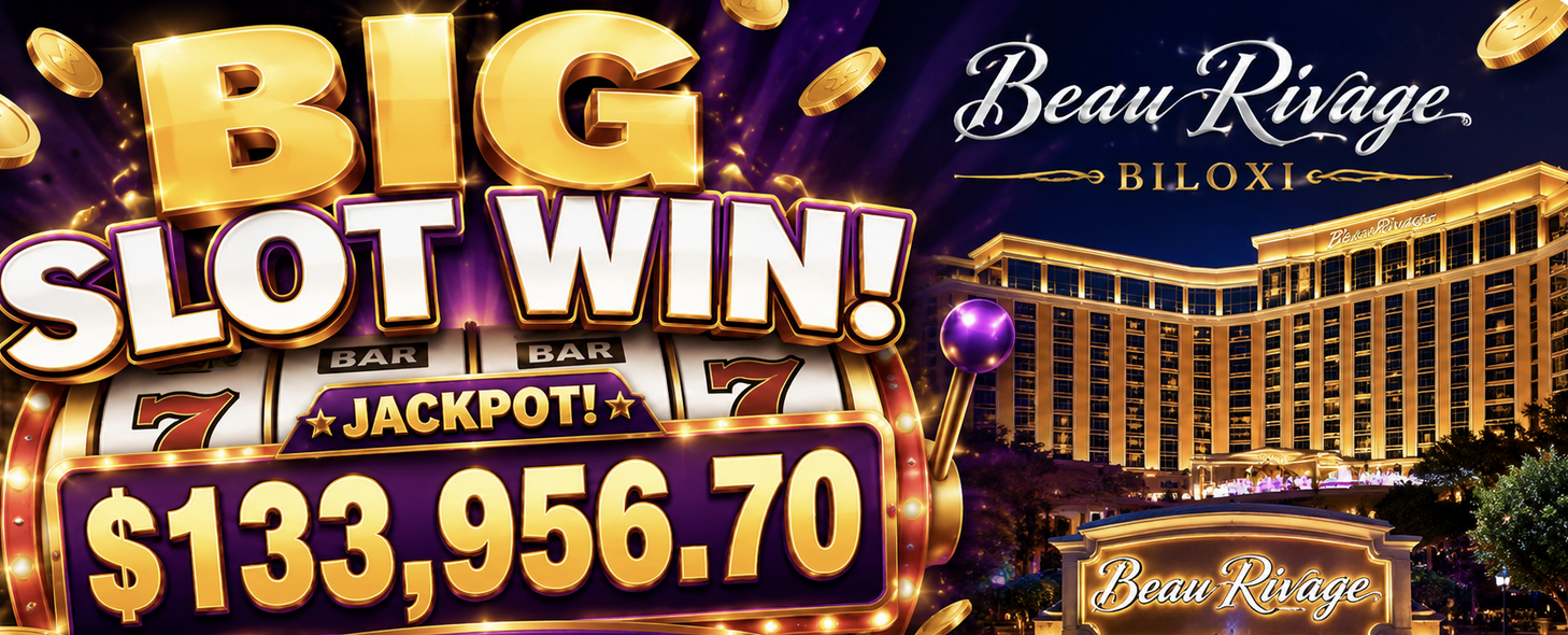 23rd Jackpot of Year Hit This Past Week at Biloxi Mississippi Casino