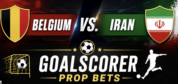 First, Anytime Goal Scorer Prop Bet Payout Odds - Belgium vs. Iran: Romelu Lukaku, Mehdi Taremi, Kevin De Bruyne