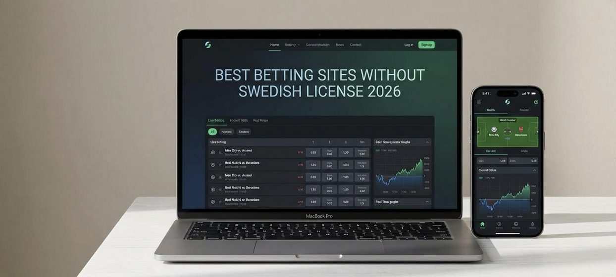 Best Betting Sites Without Swedish License in 2026