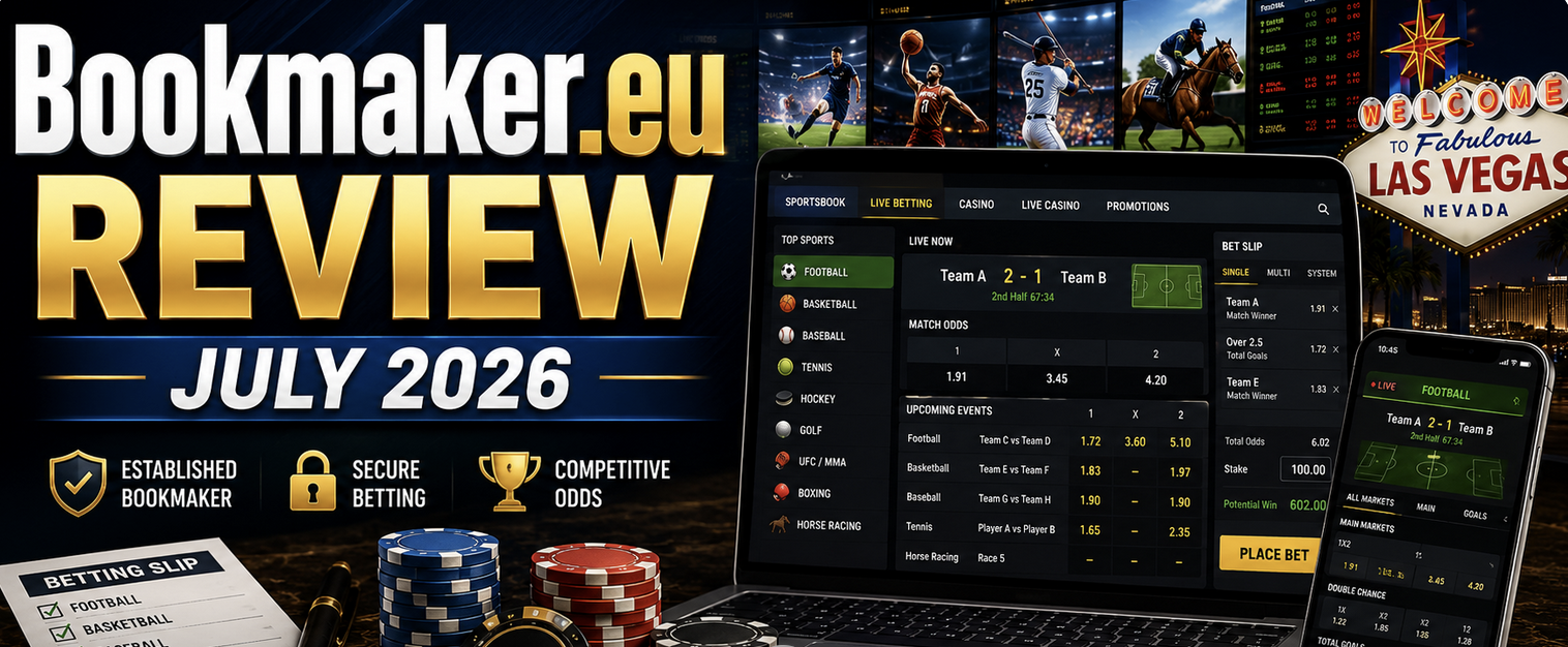 Bookmaker.eu Review - July 2026