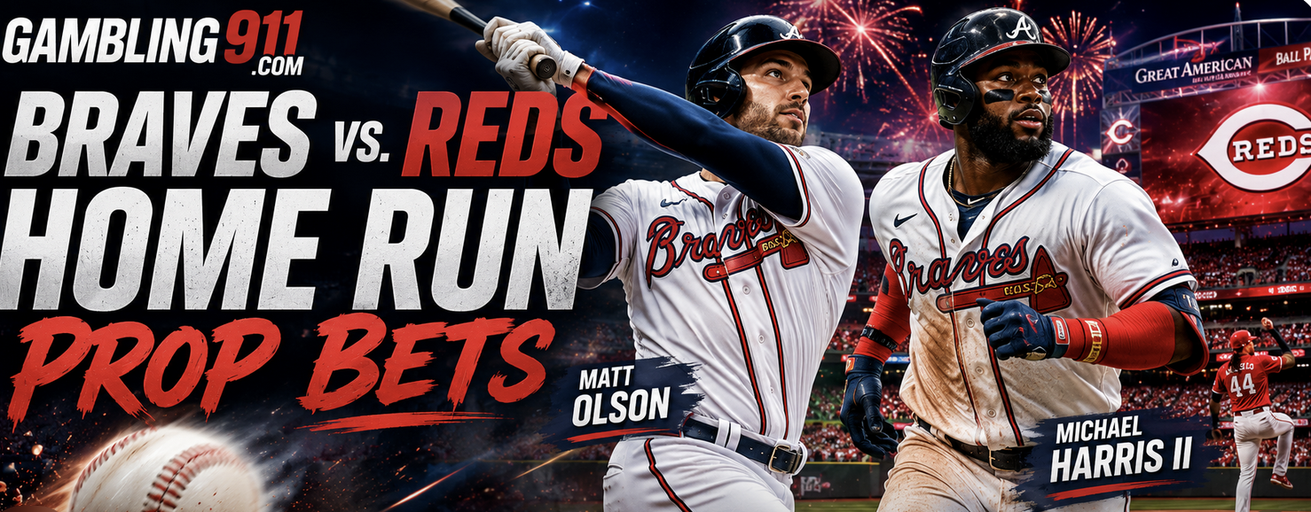 Braves vs. Reds home run prop bets