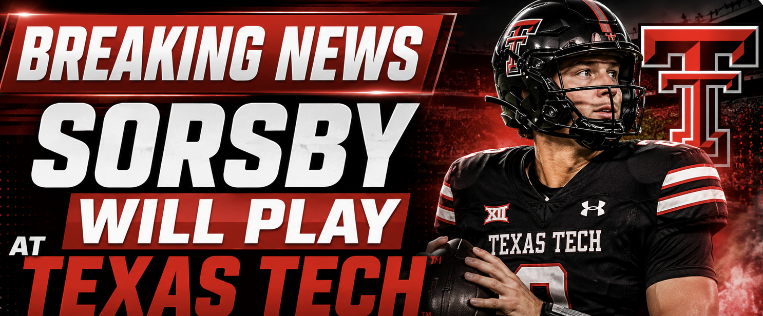Brendan Sorsby Will Play for Texas Tech, Oddsmakers Adjusting Odds: Will Still Miss First Two Games