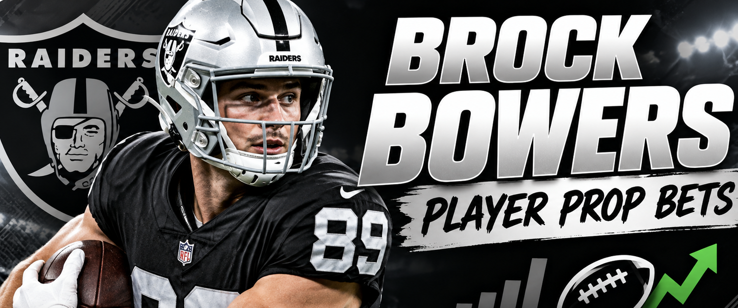 Las Vegas Raiders vs. New England Patriots Total Receiving Yards Prop Bets: Brock Bowers