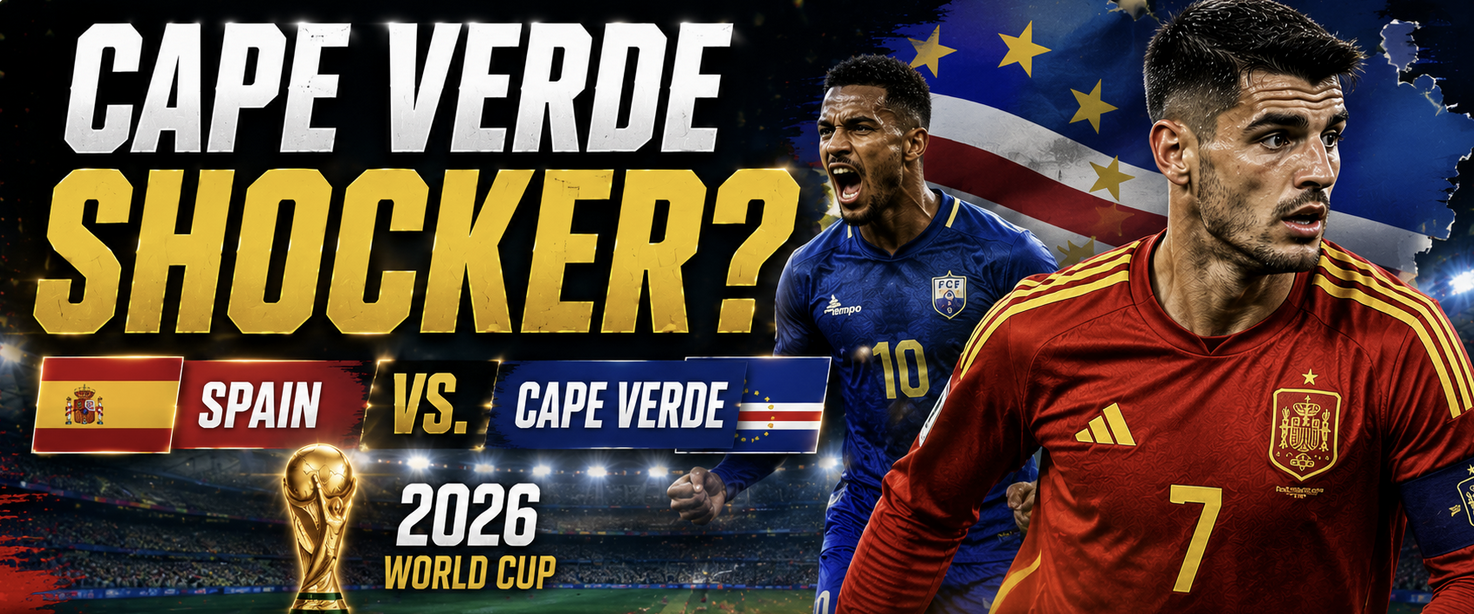 Just 1 Percent of Bets in on Cape Verde, Most From Boston, Providence as Underdog Keeps Spain Scoreless in First Half